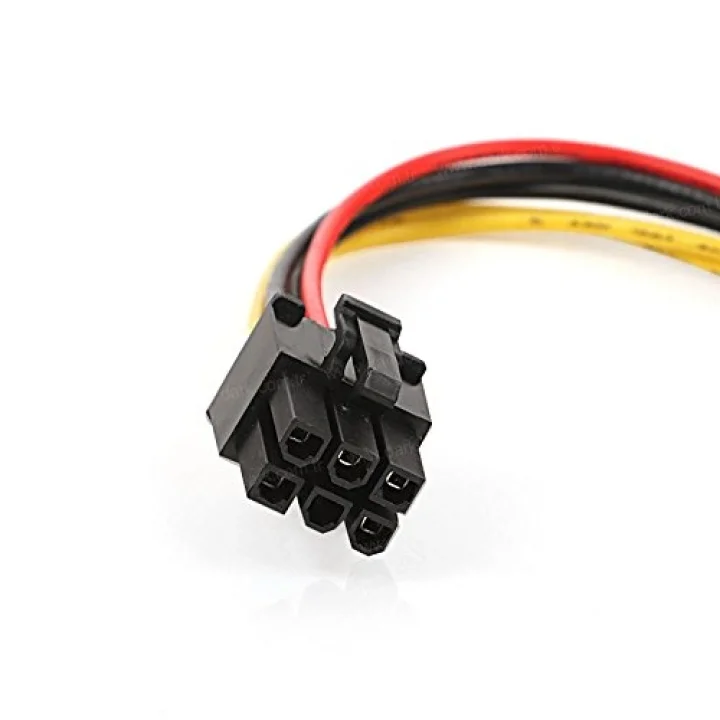 DK-CB-P103 Molex 4 PIN - 6 PIN PCI-E Dönüşütürücü Güç Kablosu