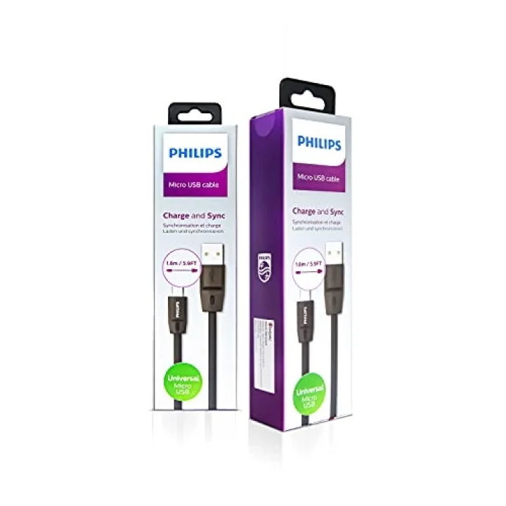DLC2519CB/97 Usb - Micro Usb 1.8m Şarj Kablosu Siyah