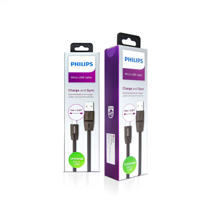DLC2519CB/97 Usb - Micro Usb 1.8m Şarj Kablosu Siyah