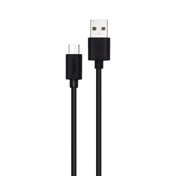 DLC3104U/00 - Kablo USB-A - Micro-USB - 120 cm - Siyah