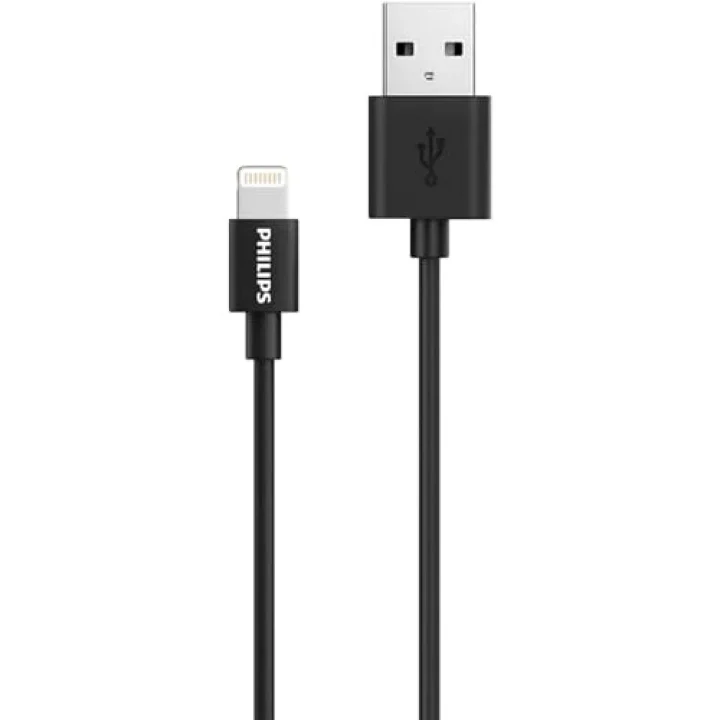 DLC3104U/00 - Kablo USB-A - Micro-USB - 120 cm - Siyah