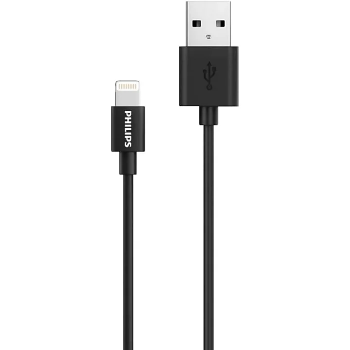DLC3104U/00 - Kablo USB-A - Micro-USB - 120 cm - Siyah
