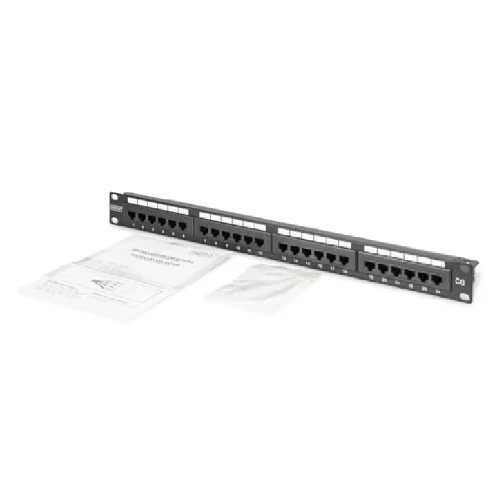 DN-91624U 19 24 Port Cat6 UTP Patch Panel