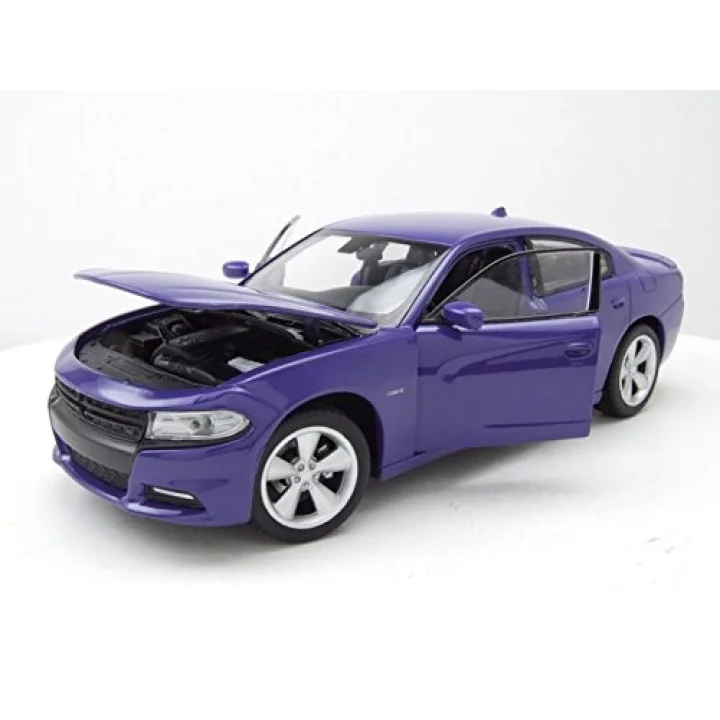 Dodge Charger R/T 2016 lila, model araba 1:24