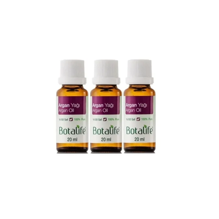 Doğal Argan Saç Ve Tırnak Bakım Yağı 20 Ml. X 3 Adet,skbkmybotlfe004803dt