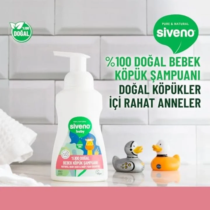 Doğal Bebek Köpük Şampuanı 250 ml