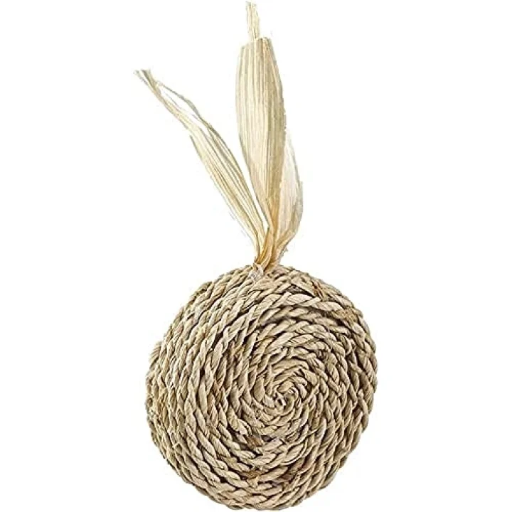 Doğal İp Sargılı Kedi Oyuncağı
