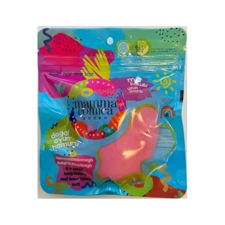 Doğal Oyun Hamuru - Mavi- Eco/Friendly Paket 130gr