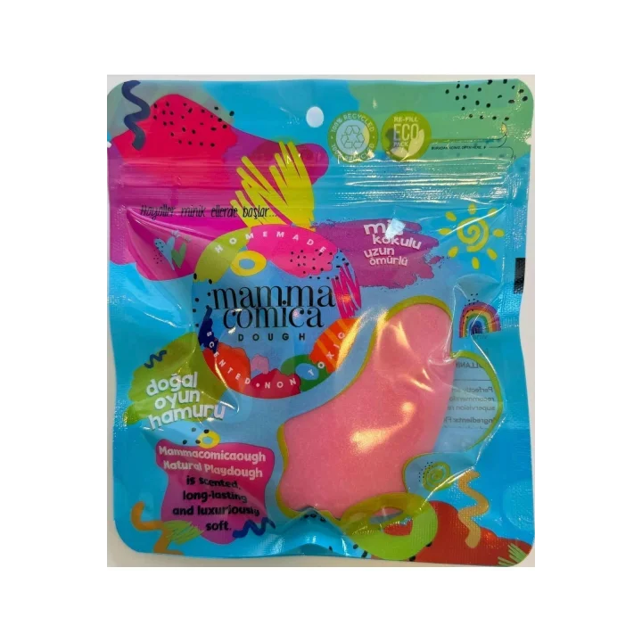 Doğal Oyun Hamuru - Mavi- Eco/Friendly Paket 130gr