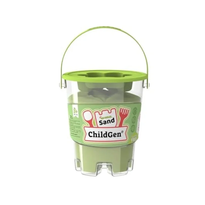 Doğal Oyun Kumu 500 gr - Yeşil