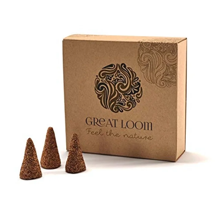 Doğal Palo Santo Konik Tütsü - Meditasyon Tütsü Seti - 3 Adet