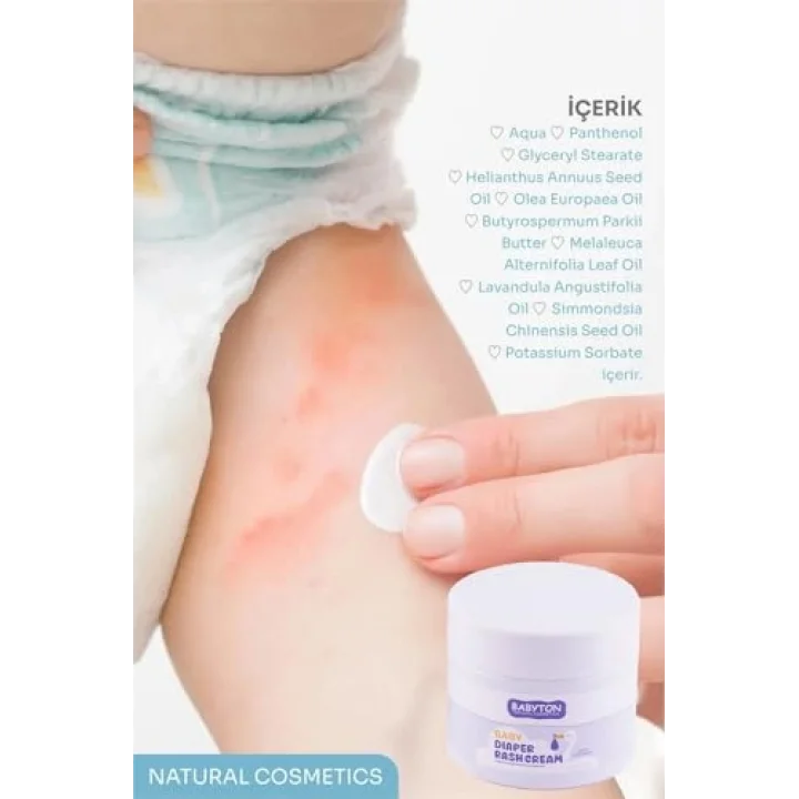 Doğal Pişik Kremi Çinko Içermez 50 ml