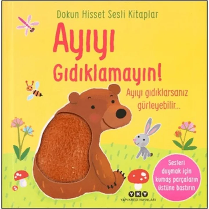 Dokun Hisset Sesli Kitaplar - Ayıyı Gıdıklamayın!