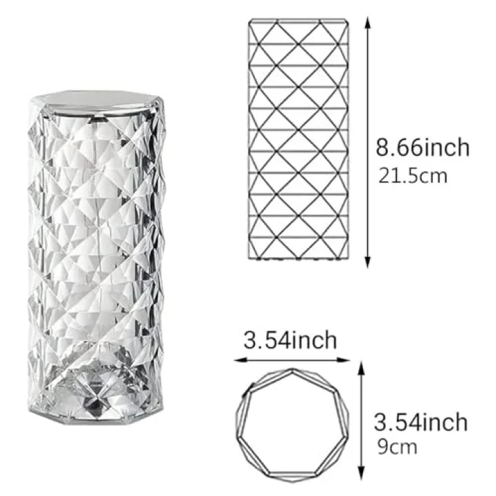 Dokunmatik 3 Renk USB Kablolu LED Masa Lambası GT-CL15