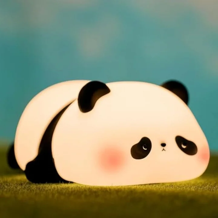 Dokunmatik Silikon Panda Gece Lambası/GT-CL17