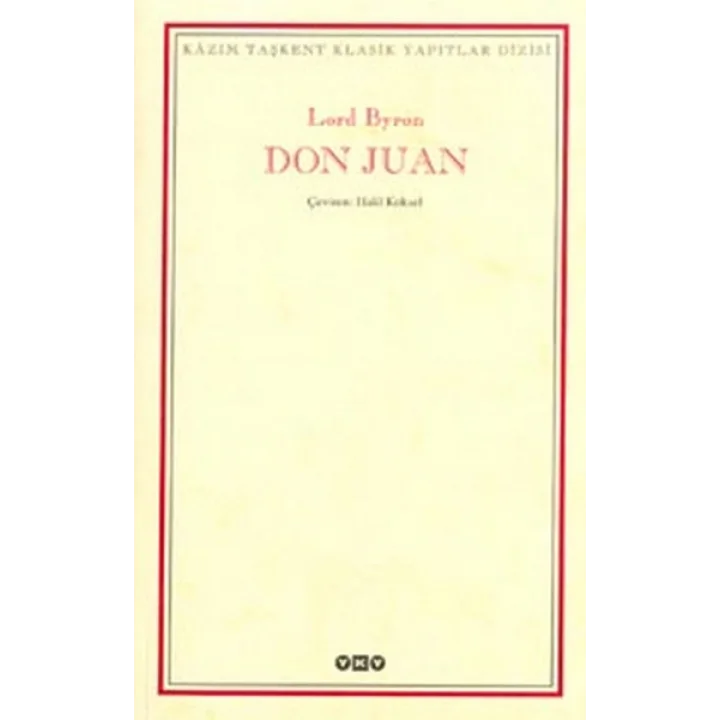 Don Juan (Ciltli)