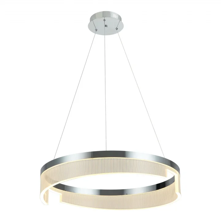 Dorada Orta Boy Ledli Krom Avize 40w 3000k