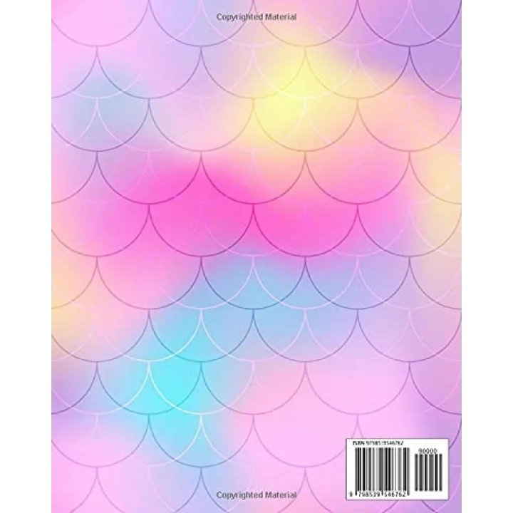 Dots And Boxes Game: Mermaid Glitter Scales Cover Dots And Boxes Game, A Classic Strategy Game - Large and Small Playing Squares, 120 Pages, size 8 x 10 by Doreen Keller