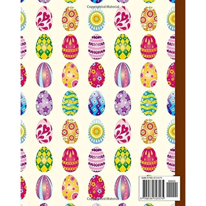 Dots And Boxes Game: Premium Easter Egg Cover Dots And Boxes Game, A Classic Strategy Game - Large and Small Playing Squares, 120 Pages, size 8 x 10 by Winfried Eberhardt