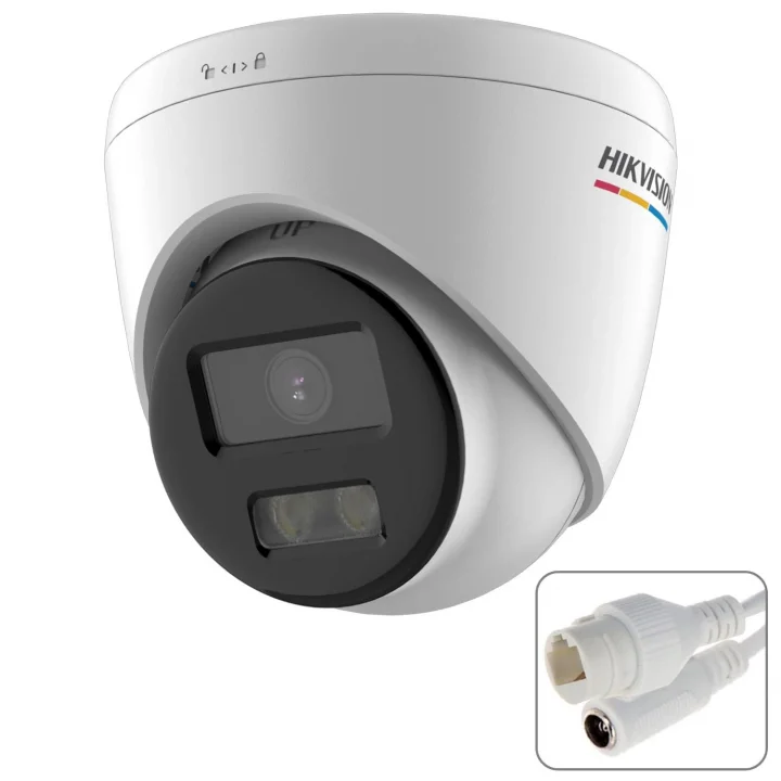 DS-2CD1327G0-LUF 2 MP 2.8 mm Sabit Lensli ColorVu Dome IP Kamera