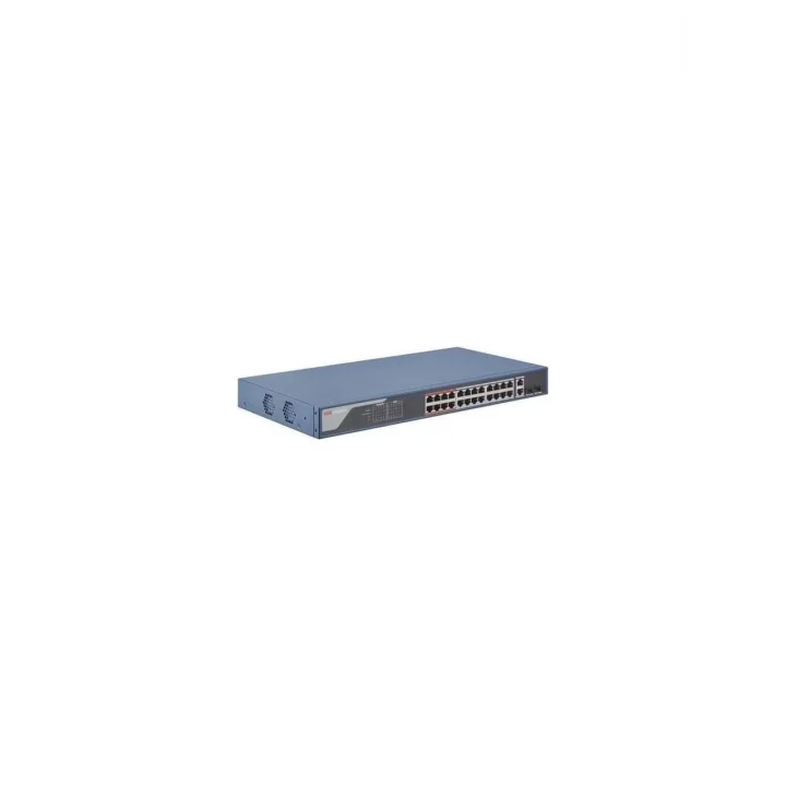 DS-3E1326P-EI 24 Port 10-100-1000 Mbps Gigabit Switch 370W