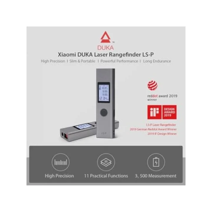 Duka Ls-P 40 m Yüksek Hassasiyetli Lazer Metre