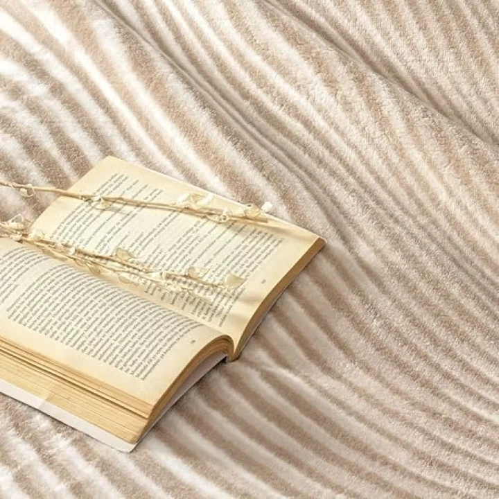 Dune Çift Kişilik Battaniye Bej