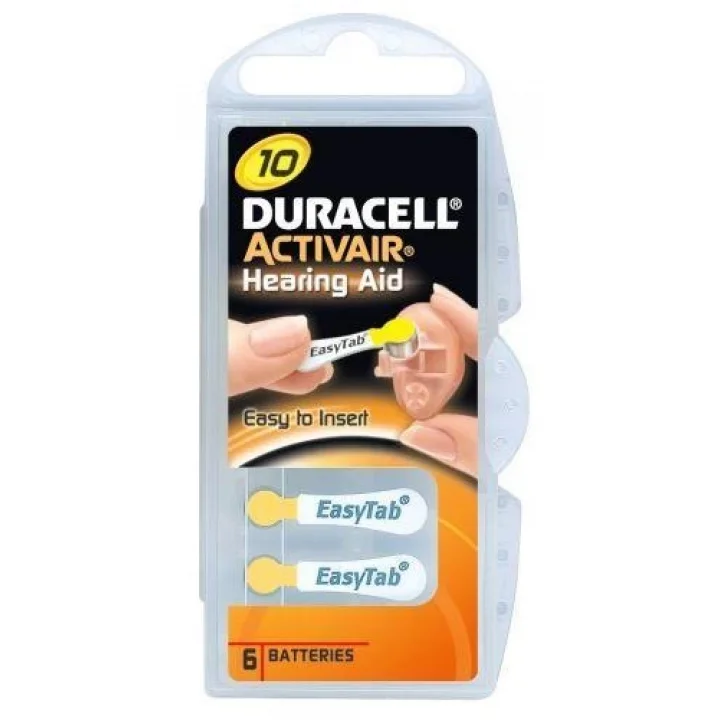 Mey İthalat® Duracell No:10 İşitme Cihazı Pili