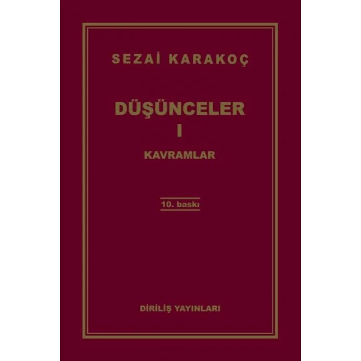 Düşünceler 1 - Kavramlar