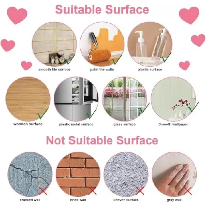 Duvar Çıkartmaları, Çocuklar için 8 Sayfa DIY Ev Dekorasyon Duvar Çıkartmaları, Çıkarılabilir Renkli Duvar Çıkartmaları, Çocuk Odası, Yatak Odası, Oturma Odası ve Oyun Odası için (Konfeti)