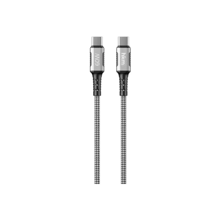DYNAMIC 60W hızlı şarj, Mıknatıslı, Type-C to Type-C Şarj ve Data Aktarım Kablosu, 1 metre, Siyah