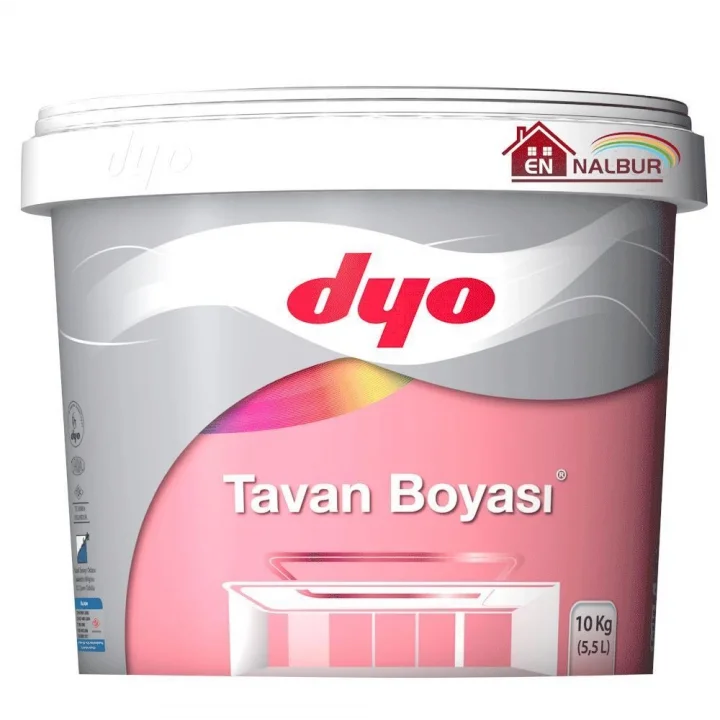 Mey İthalat®  Tavan Boyası 10 Kg Beyaz
