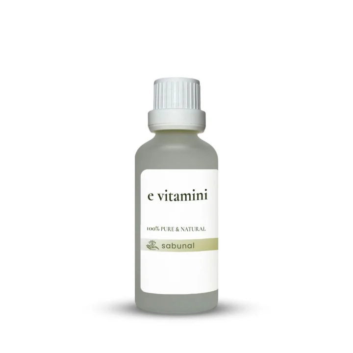 E Vitamini 50 ml - Saç ve Cilt Bakımı İçin, Yaşlanma Karşıtı Doğal Vitamin