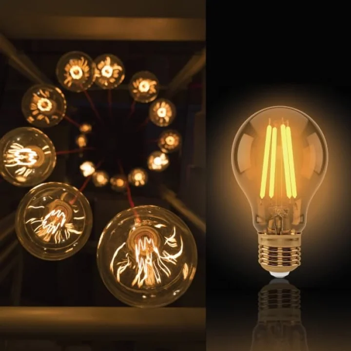E27 FİL LAMBA, SARI IŞIK 4W 360LM 2000K GOLD