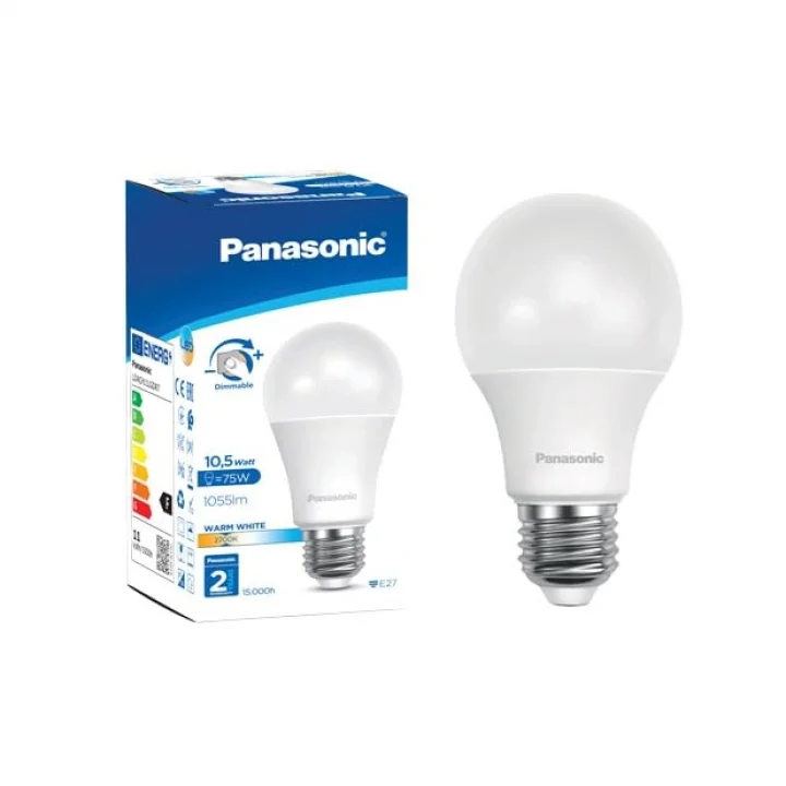 E27 LED DİMLi LAMBA, SARI IŞIK 10.5W 1055LM 2700K