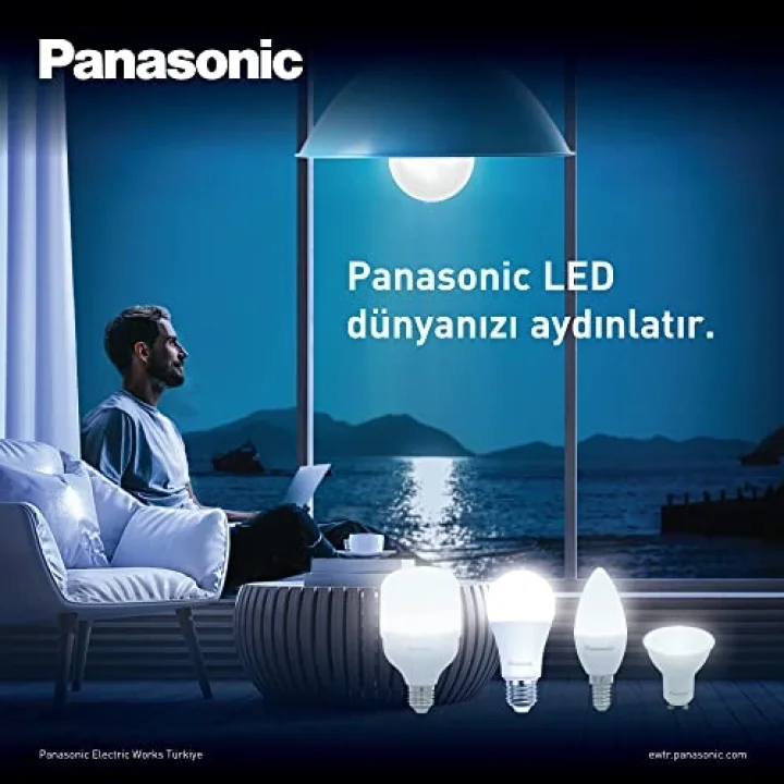 E27 Led Lamba, Beyaz Işık (6500K), 8.5W, 860 Lümen