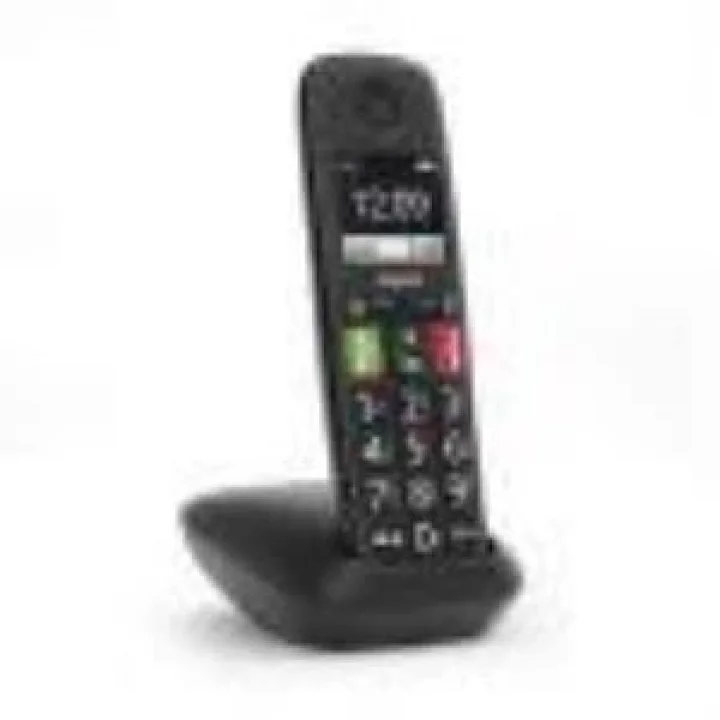 E290 Geniş Ekran Siyah Telsiz Dect Telefon