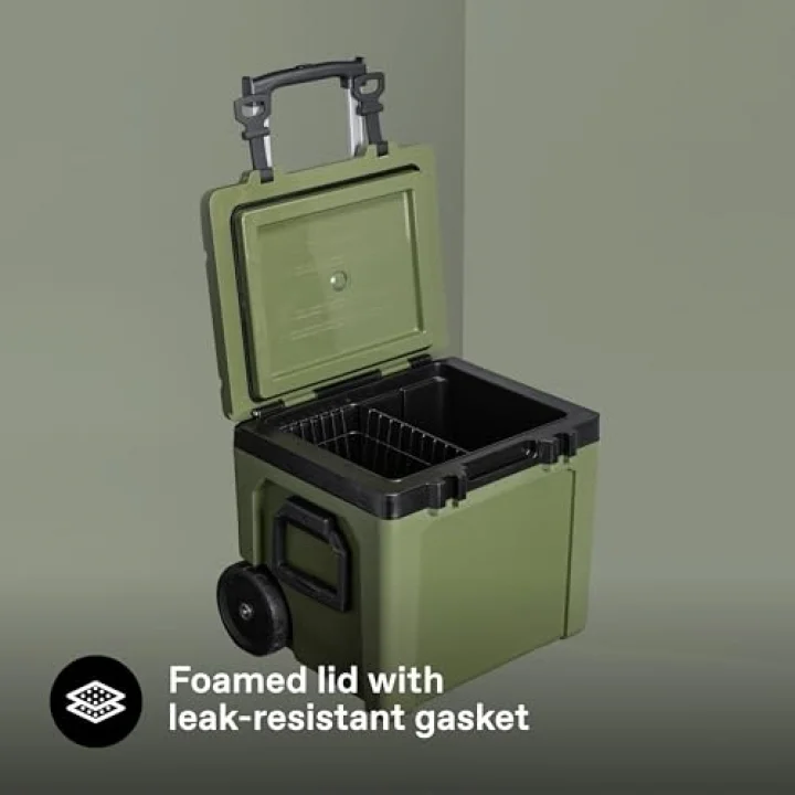 Easy Carry Tekerlekli Kamp Buzluğu 47.3 Litre - Haki (Dried Pine)