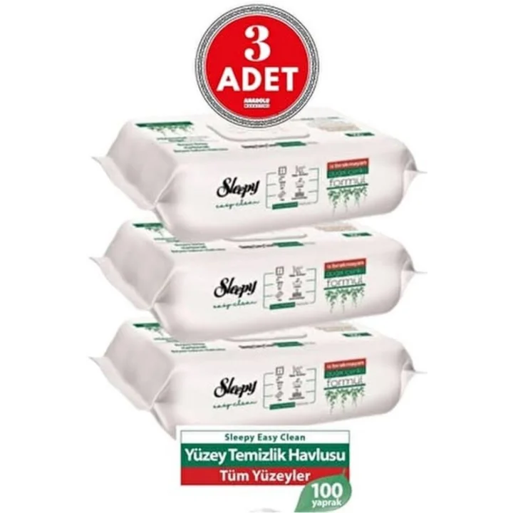 easy clean yüzey temizleme mendili