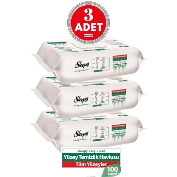 Easy Clean Yüzey Temizlik Havlusu 100 lü x 3 Adet