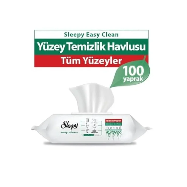 Easy Clean Yüzey Temizlik Havlusu 100 lü x 3 Adet