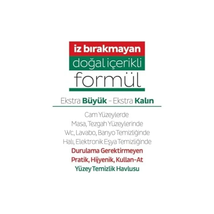 Easy Clean Yüzey Temizlik Havlusu 100 x 5