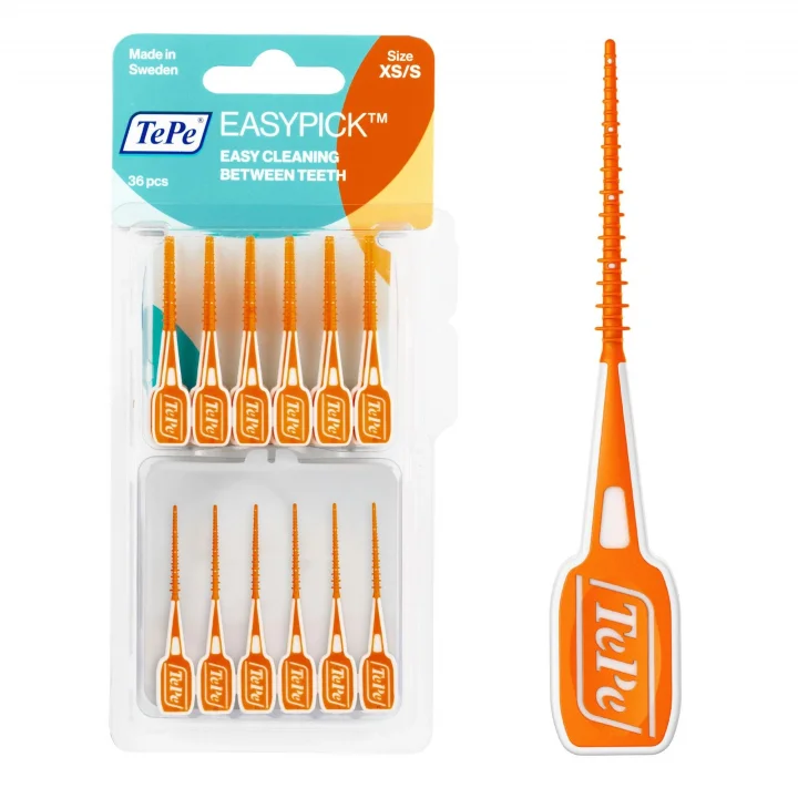 EasyPick Kürdan, Turuncu, ISO XS-S, 36 adet, Seyahat Çantası Dahil