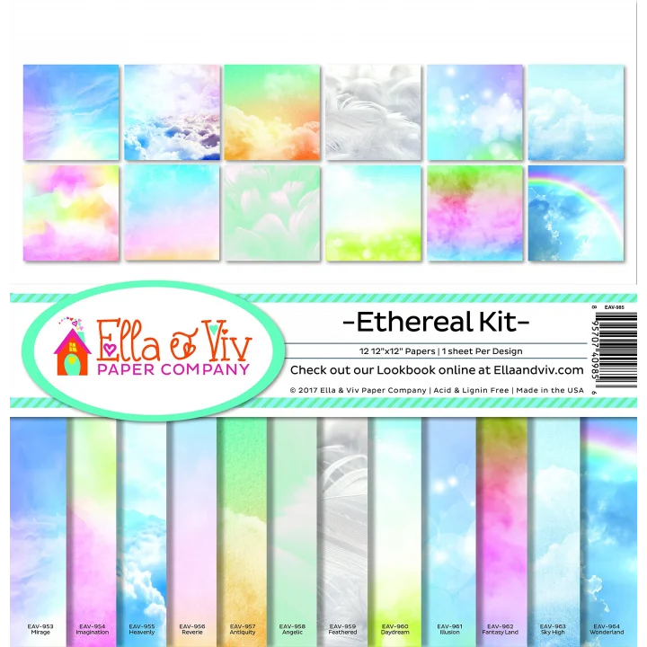 EAV-985 Ethereal Karalama Defteri Koleksiyon Kiti