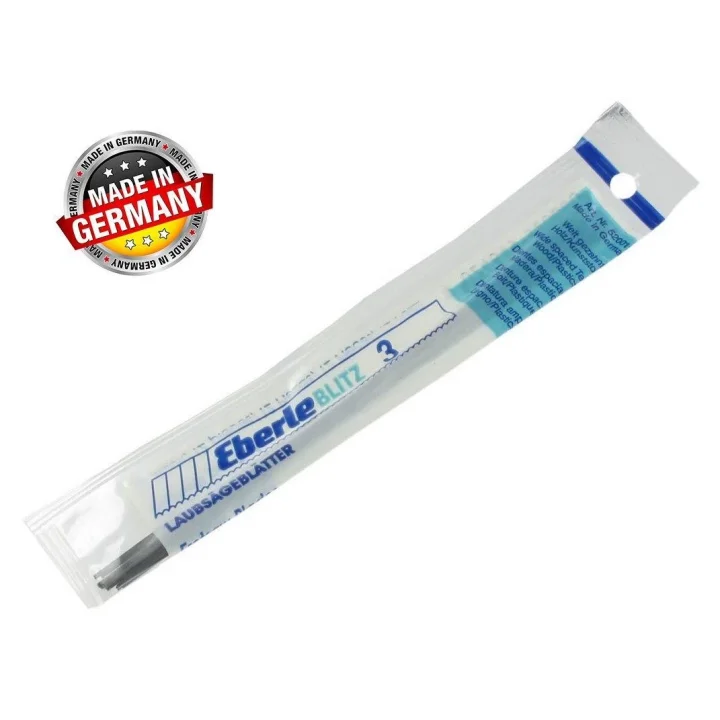 Mey İthalat® Eberle Blitz Düz Ahşap Kıl Testere Ucu No 4 (12 Adet)