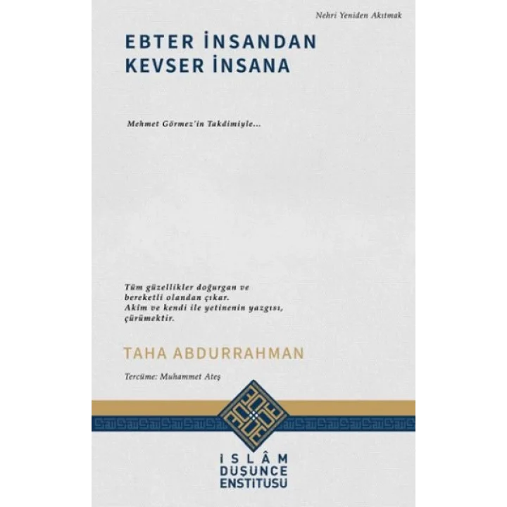 Ebter İnsandan Kevser İnsana