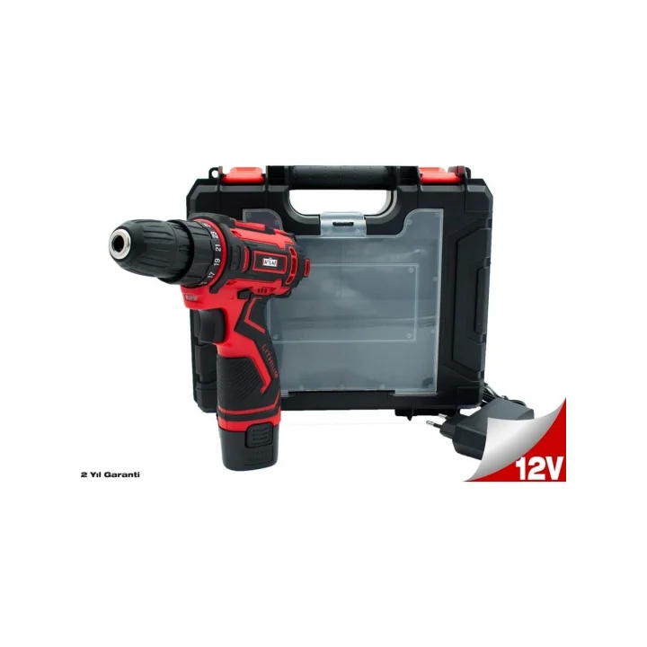 Eco V12-201C 12V 2.0AH Tek Akülü Matkap Çantalı - A0104102