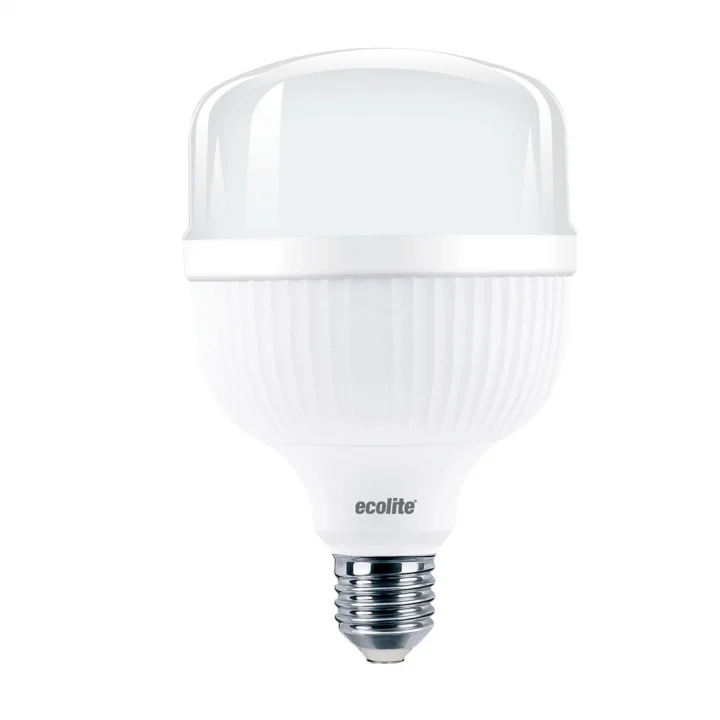 Ecolite 28W Jumbo LED Ampul (177W Eşdeğer) | 6500K Beyaz Işık | 3000 Lümen | E27 Duylu | Enerji Tasarruflu ve Uzun Ömürlü