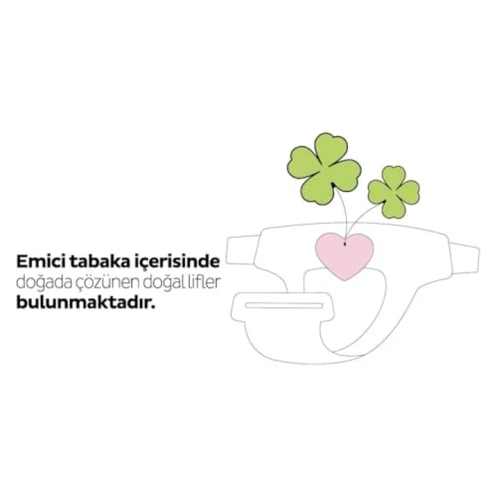 Ecologic Ekonomik Paket Bebek Bezi 3 Numara Midi 56 Adet