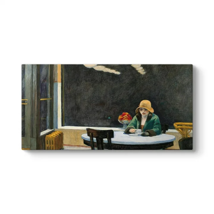 Edward Hopper - Automat Tablosu 100 x 50